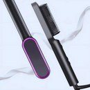 PRETO - Escova Alisadora Elétrica Bivolt