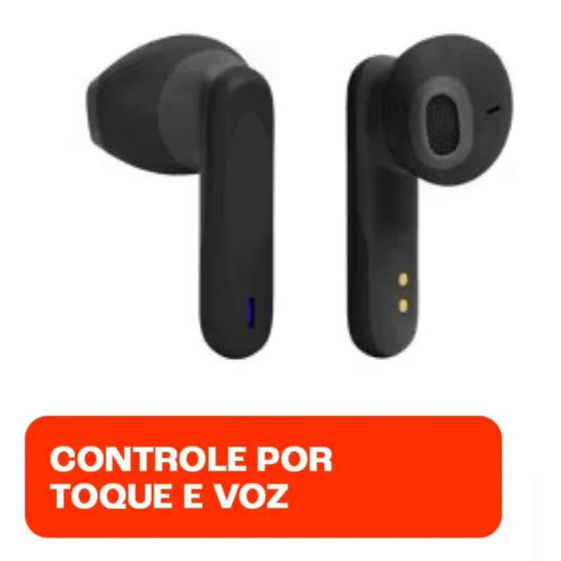 PRETO - Fone TWS 300 Wave