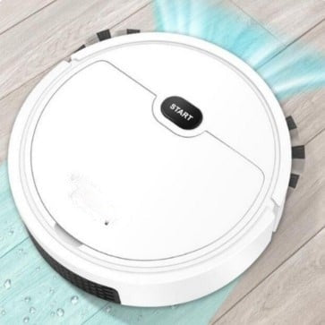 Robô Aspirador de Pó Recarregável - Cores Sortidas