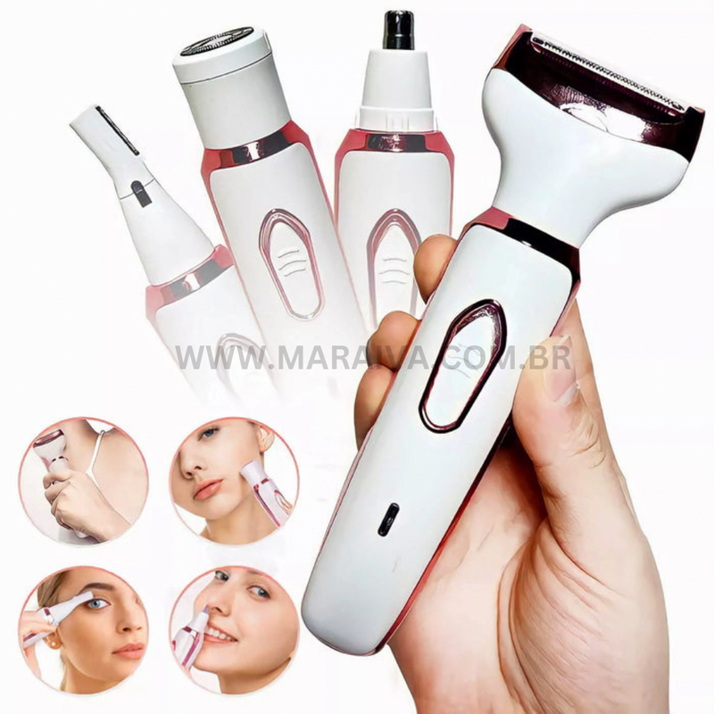 Depilador Indolor 4 em 1 - DivaGlow™ + [BRINDE EXCLUSIVO]