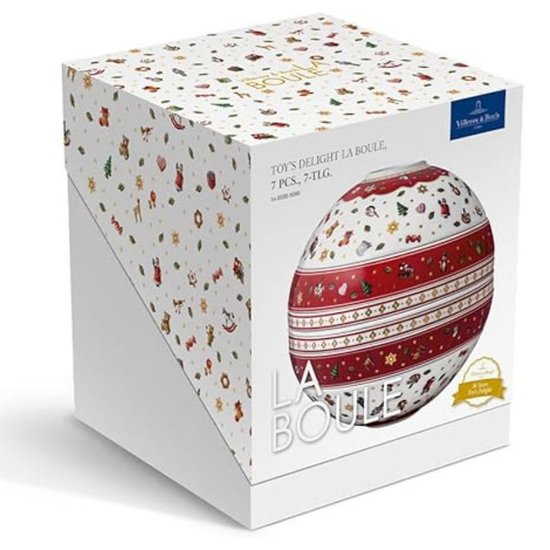 Conjunto de Jantar para 2 Pessoas - La Boule 7 Peças Natal