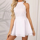 Vestido Feminino Sierra Sem Mangas com Cintura Alta