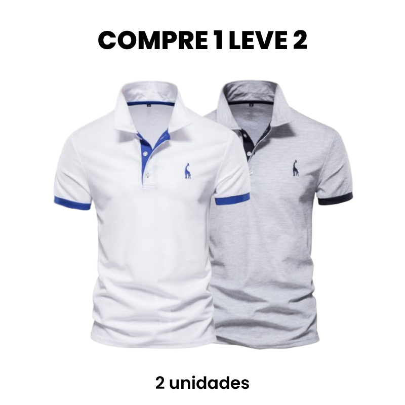 Camisa Masculina Polo Personi (Compre 1 Leve 2)