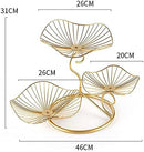 Suporte de Frutas 3 Níveis com Gancho para Banana