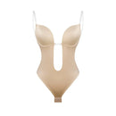 Body Sutiã 2 em 1 - Invisível Sem Costas Modelador Para Vestidos Decotados