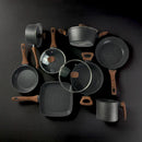 Jogo de Panelas Linen Ceramic - Revestimento Cerâmico Antiaderente 8 Peças