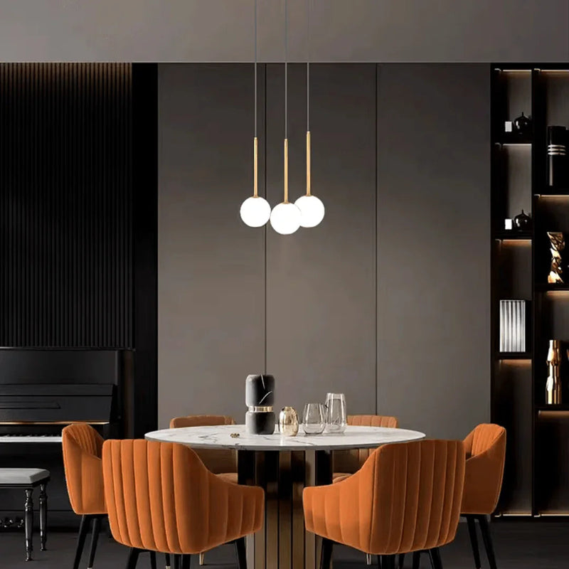 Luminária Pendente Nordic Esférica Britânica