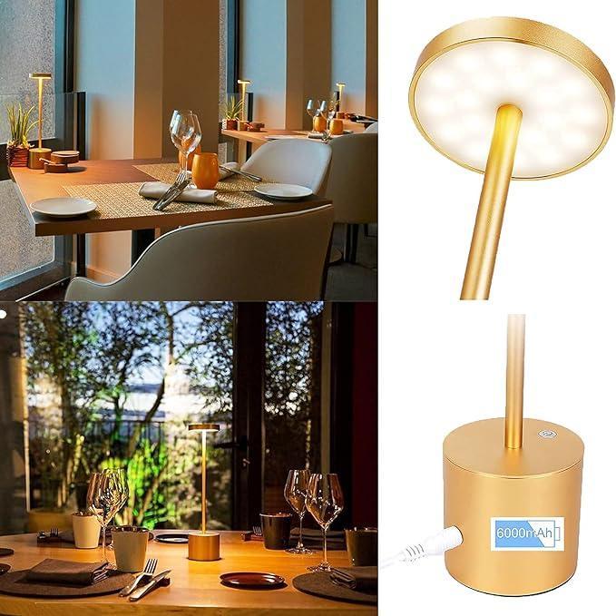 Lâmpada de mesa LED Carpetino