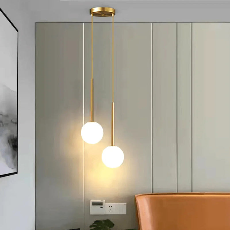 Luminária Pendente Nordic Esférica Britânica