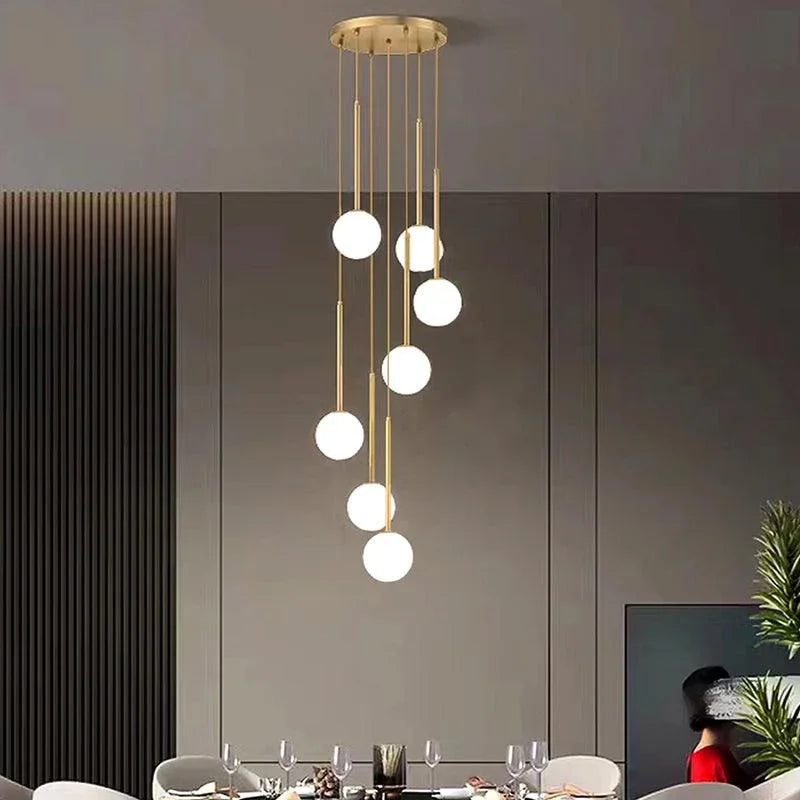 Luminária Pendente Nordic Esférica Britânica