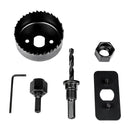 Conjunto de Serra Copo de aço carbono 19-127mm-( 5 Peças)