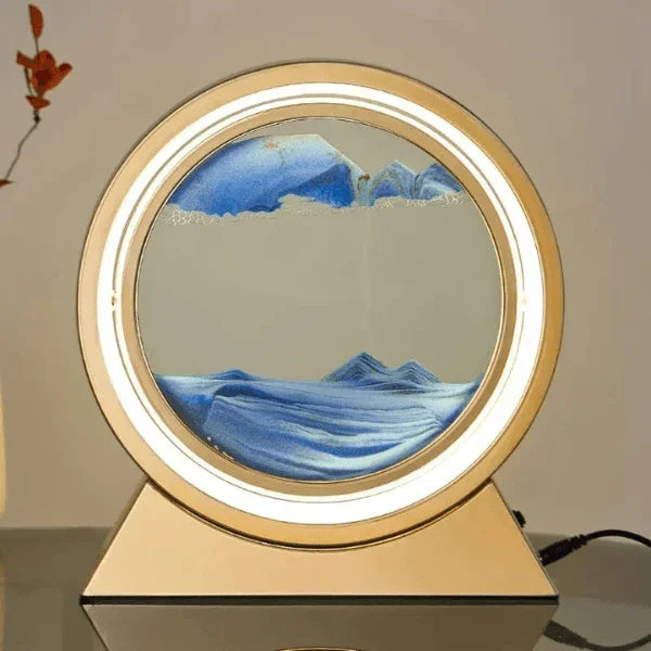 Abajur Ampulheta LED Royale Carpetino