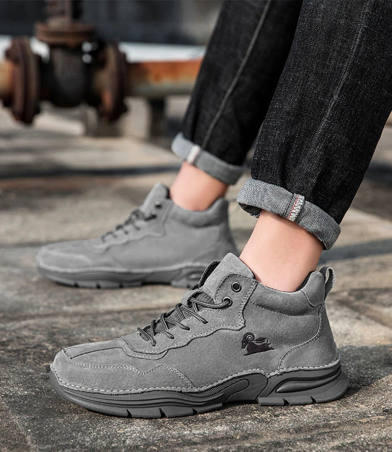 Bota Masculina De Couro L Deck