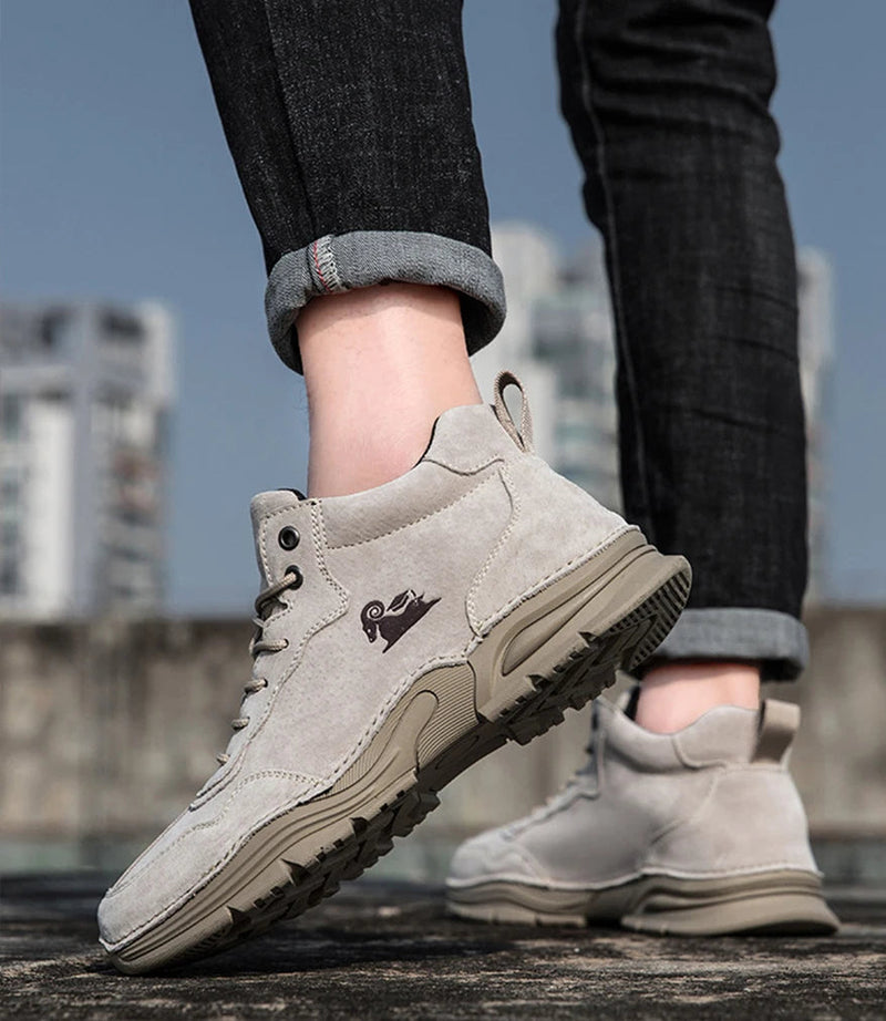 Bota Masculina De Couro L Deck