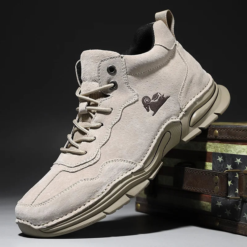 Bota Masculina De Couro L Deck