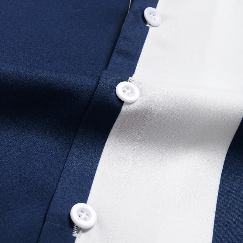 Camisa Casual Masculina Listrada