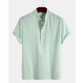 Camisa Casual Masculina Sinerg Frente Verde