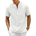 Camisa de Linho Masculina Georgio Branca