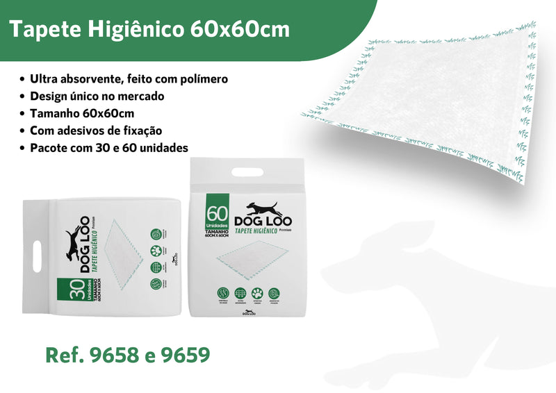 Tapete Higiênico Para Pets Extra Grande Premium Cães e Gatos 30un