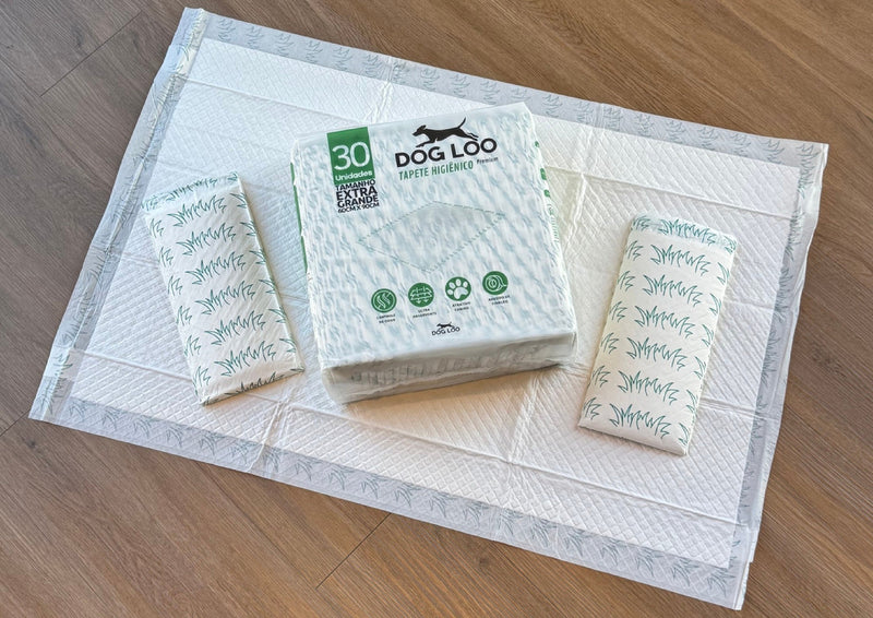 Tapete Higiênico Para Pets Extra Grande Premium Cães e Gatos 30un