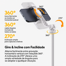 InstaGrip™ Pro - Tripé Selfie Stick 3 em 1 com Fixação Magnética e Controle Remoto - Frete Grátis + BRINDE 🎁