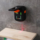 Coletor de pó e nível a laser com suporte Lomvum- Gruda em qualquer local