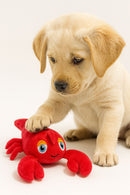 Brinquedo de Pelúcia lagosta para Cães, Interativo com Som