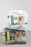 Tapete Higiênico Real Pads ECO – 30 Unidades | 80x60cm | Super Absorvente e Sustentável