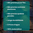 Kit Luminárias LED Recarregáveis com Luz Solar