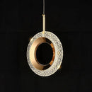 Luminária Pendente Crystal Glow Carpetino