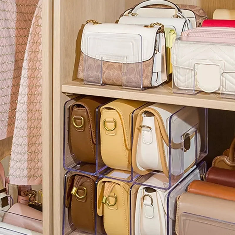 Organizador de Bolsa Acrílico com Divisória Carpetino