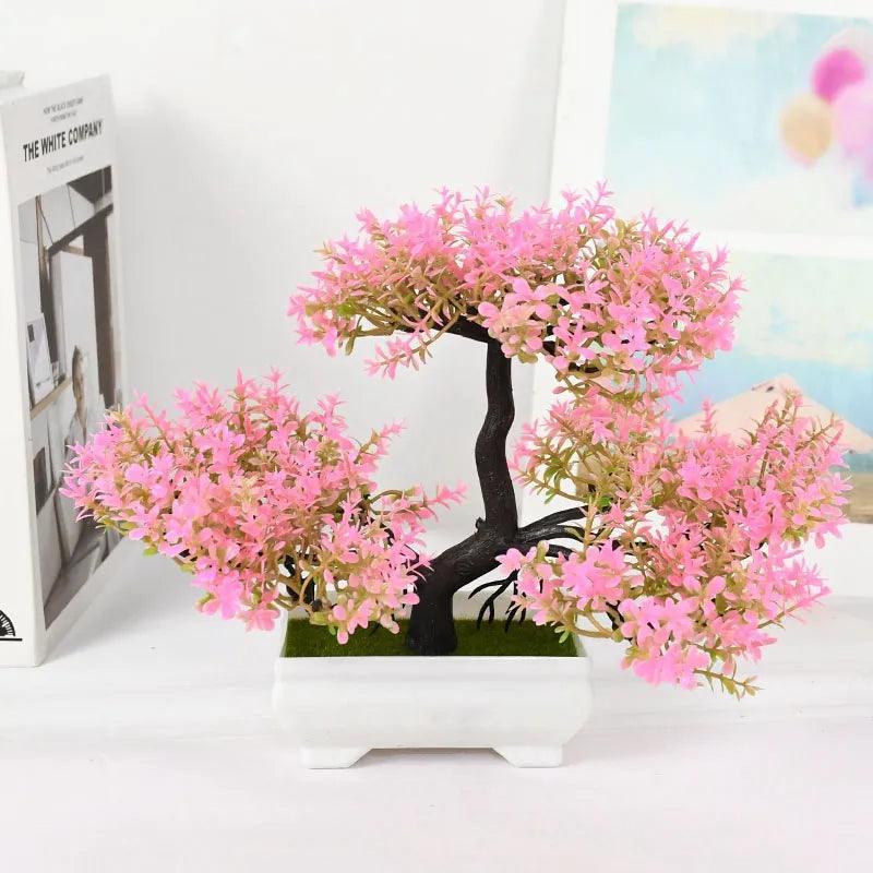 Vaso de Planta Artificial Bonsai