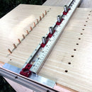 Gabarito para localização de furos + Esquadro 3 em 1