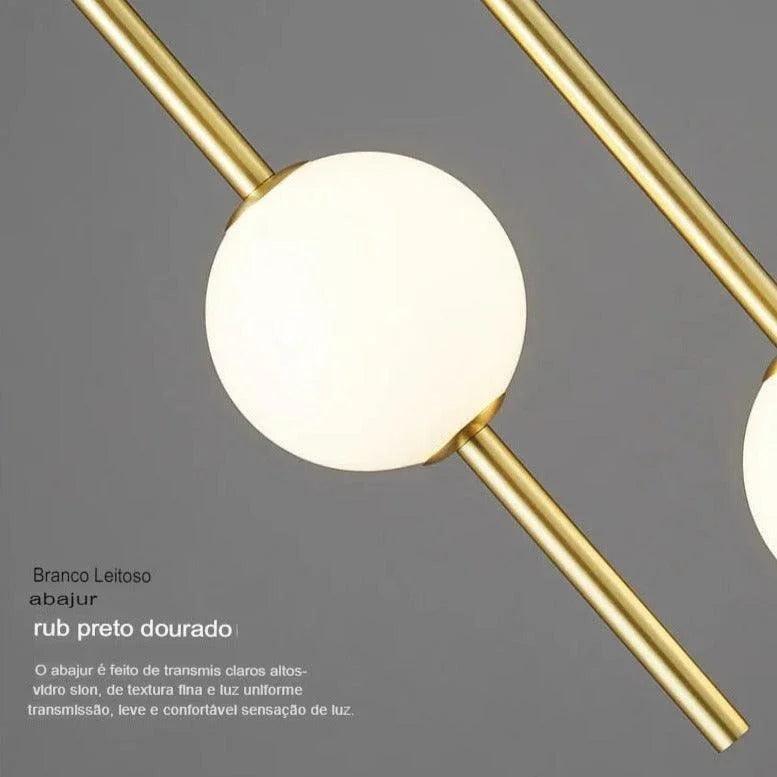 Luminária Pendente Esférica Nordic