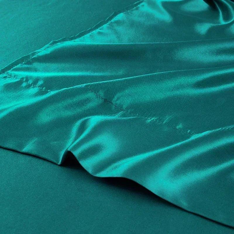 Conjunto de Lençóis de Cetim Carpetino