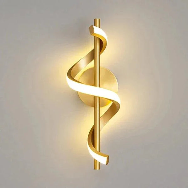 Pendente Espiral | 3 Tons de Iluminação