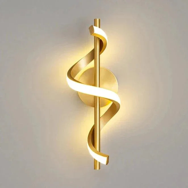 Pendente Espiral | 3 Tons de Iluminação