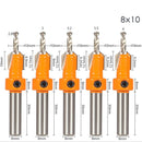 Broca Escareador Para Madeira Premium - 5 Peças