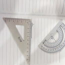 Kit de réguas de alumínio 4 em 1