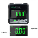 Medidor de ângulo nivelado digital 360 ° medição com base magnética eletrônico universal