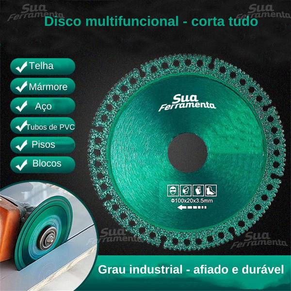 Disco De Corte Multifuncional Premium - Corta tudo