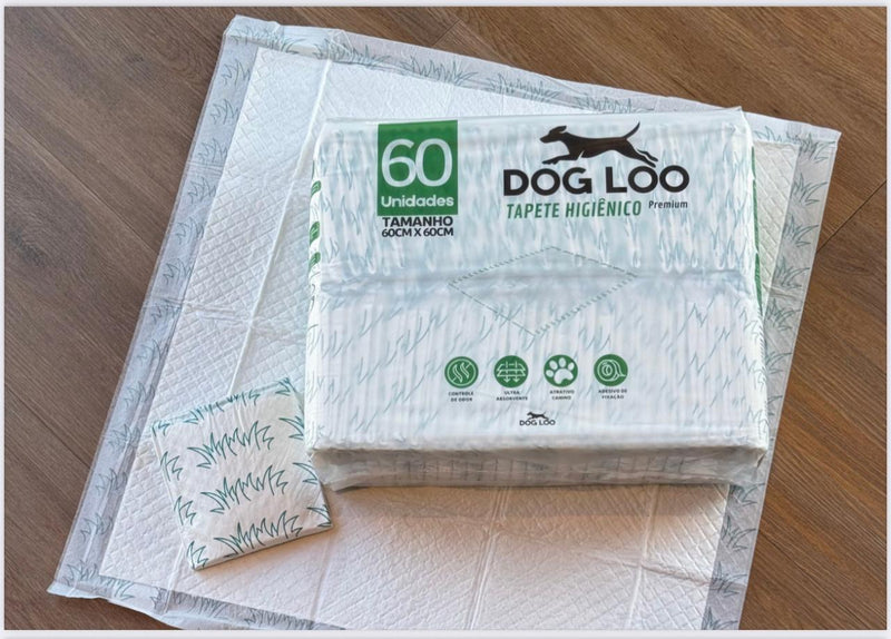 Tapete Higiênico Para Pets Extra Grande Premium Cães e Gatos 60un