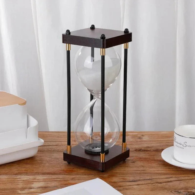 Ampulheta de Metal Vintage Carpetino