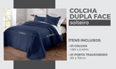 Kit de Colcha de Cama Azul