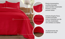 Kit de Colcha de Cama Vermelho
