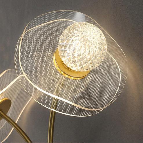 Luminária de Parede Flor de Lótus Carpetino