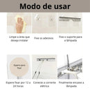 Lâmpada de Parede de Aço Inoxidável com Adesivo de Colagem Carpetino