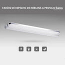 Lâmpada de Parede de Aço Inoxidável com Adesivo de Colagem Carpetino