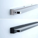 Lâmpada de Parede de Aço Inoxidável com Adesivo de Colagem Carpetino