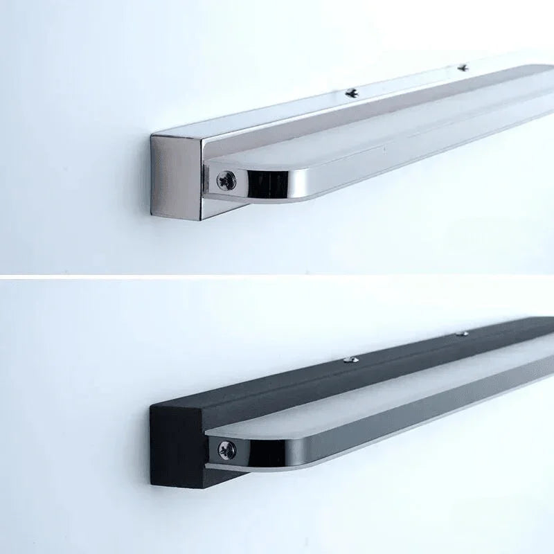 Lâmpada de Parede de Aço Inoxidável com Adesivo de Colagem Carpetino